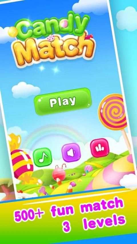 Sweet Candy Match: BOOM BOOM BOOM screenshot 1