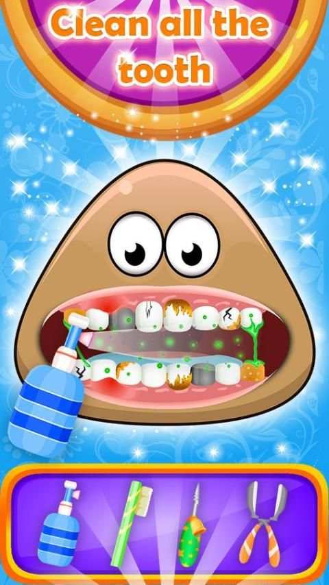 Super Pouu Dentist screenshot 4
