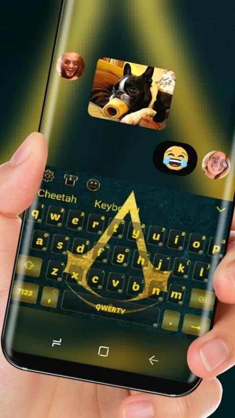 Golden Death Symbol Keybaord 1 تصوير الشاشة