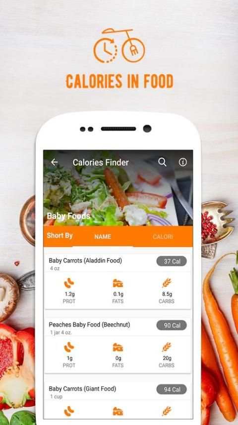 Calories Finder स्क्रीनशॉट 3
