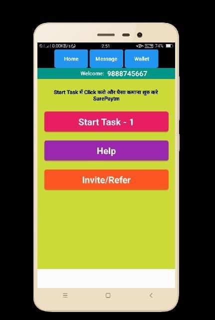 Cash India Paytm ( Earn free Mony ) screenshot 2