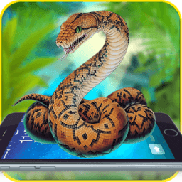 Snake Scary Moving On Screen Prank иконка