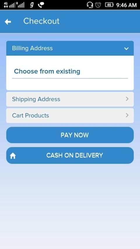 HomeFast (Test App) screenshot 1