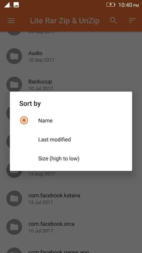 Easy Rar Zip & Unzip File screenshot 2