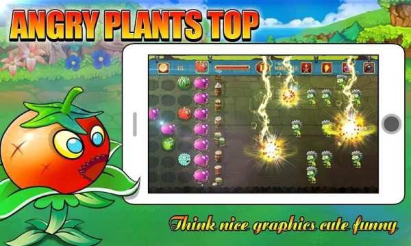 Angry Plants Top स्क्रीनशॉट 3