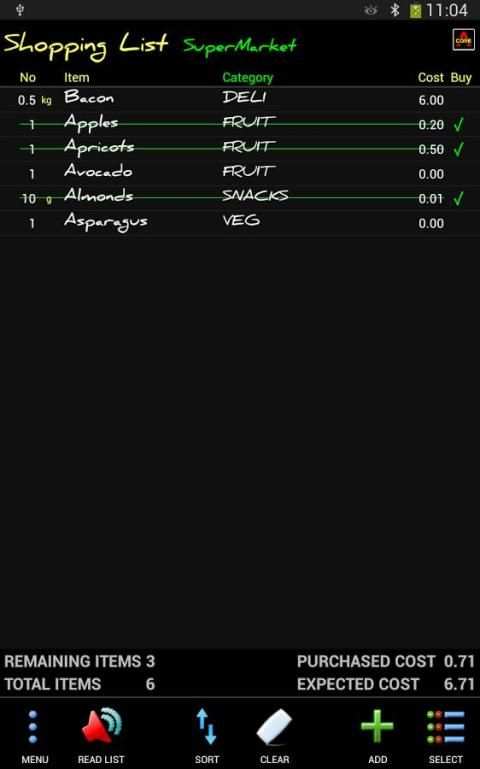 Shopping List Maker screenshot 1