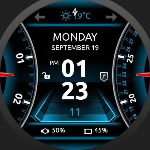 SmartDrive Watch Face स्क्रीनशॉट 5