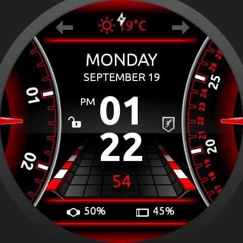 SmartDrive Watch Face स्क्रीनशॉट 3