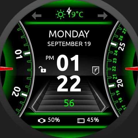SmartDrive Watch Face स्क्रीनशॉट 2