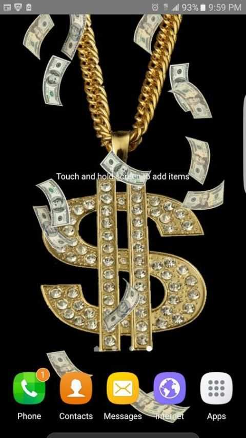 Money Rain Live Wallpaper 7 تصوير الشاشة