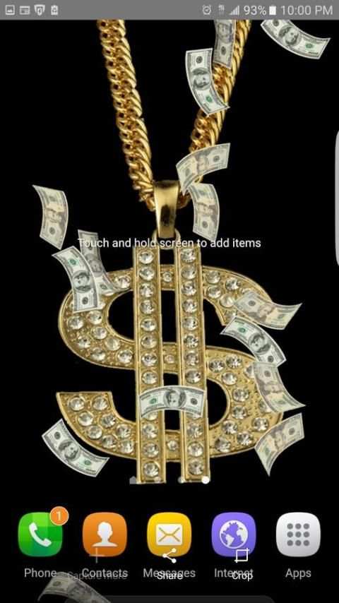Money Rain Live Wallpaper 5 تصوير الشاشة