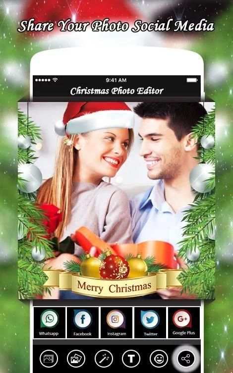 Christmas Photo Editor | Merry Christmas скриншот 1