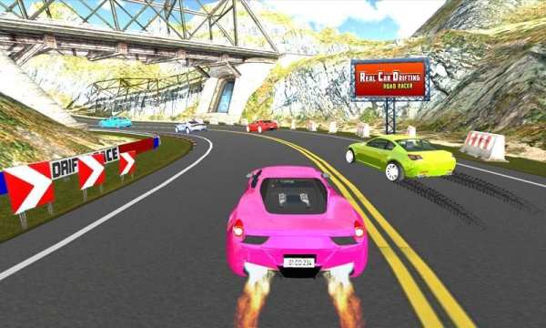 Real Car Drifting : Road Racer screenshot 1