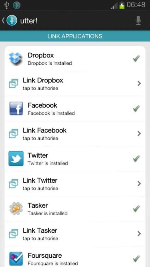 utter! Voice Commands (Deprecated) 4 تصوير الشاشة