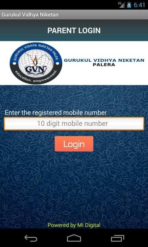 Gurukul Vidhya Niketan (Paler) स्क्रीनशॉट 1