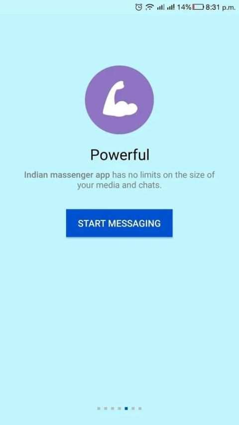 Indian massenger app screenshot 6