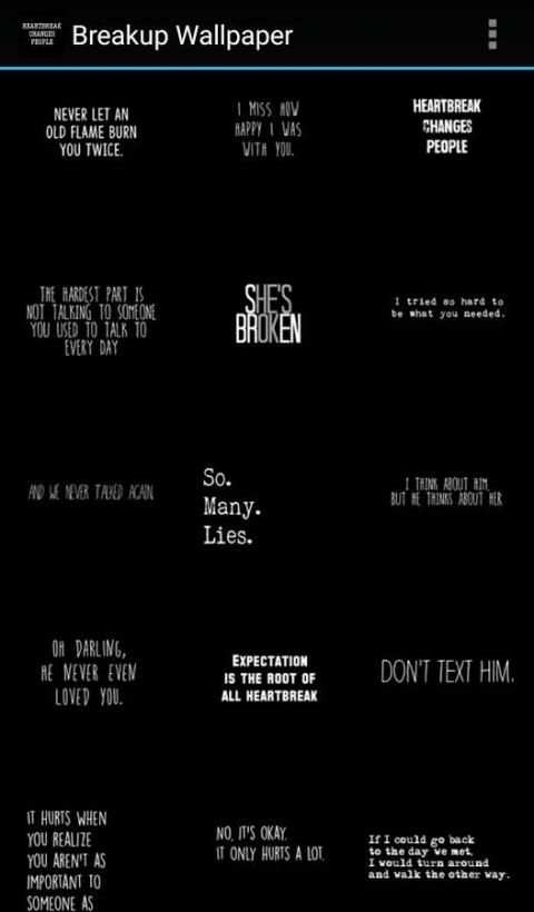 Breakup Wallpaper screenshot 9