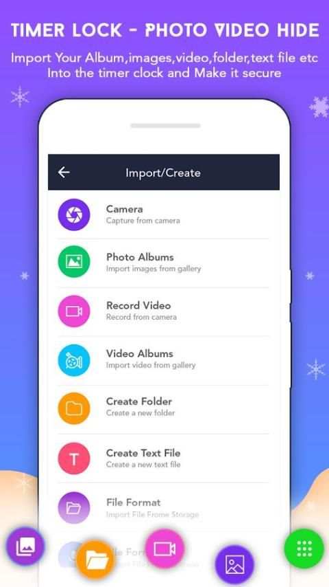 Timer Lock - Photo Video Hide Locker скриншот 4