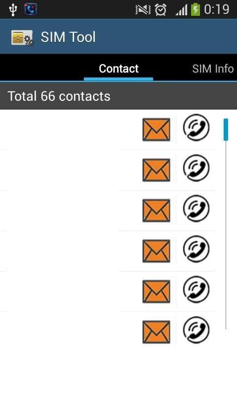 SIM card Toolkit manager application screenshot 3