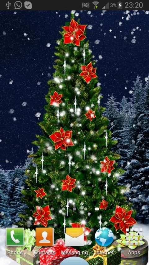 Christmas Tree Live Wallpaper screenshot 3