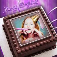 Name photo on Birthday cake 2017 on 9Apps