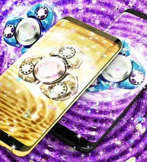 Glitter fidget spinner wallpapers screenshot 2