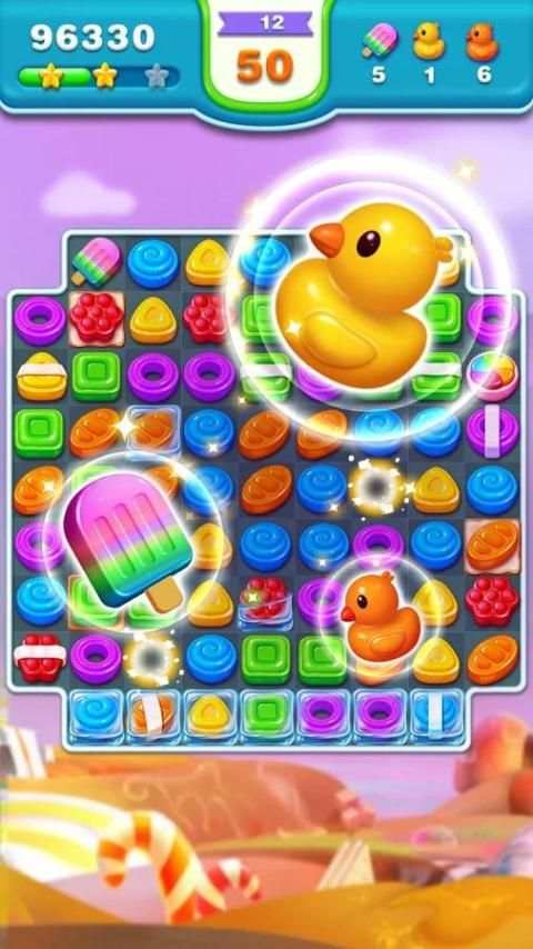 Candy Splash - Line Match 3 screenshot 11