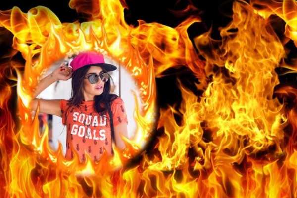 Fire Photo Frame скриншот 8