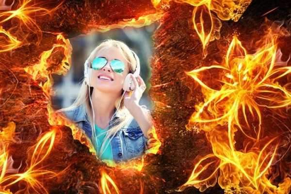 Fire Photo Frame screenshot 7
