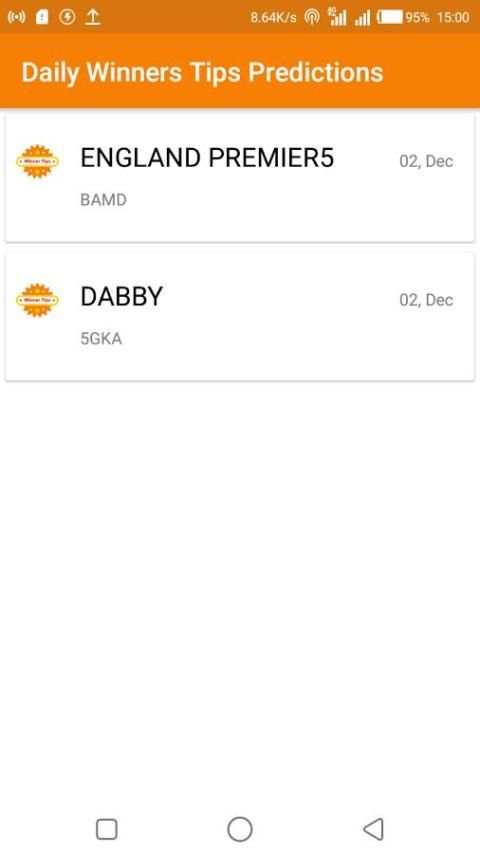 Daily Winners Tips Predictions screenshot 3