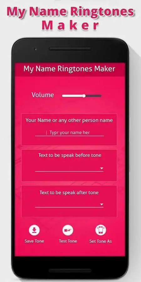 My Name ring tone maker – Caller Name Ring tone скриншот 2
