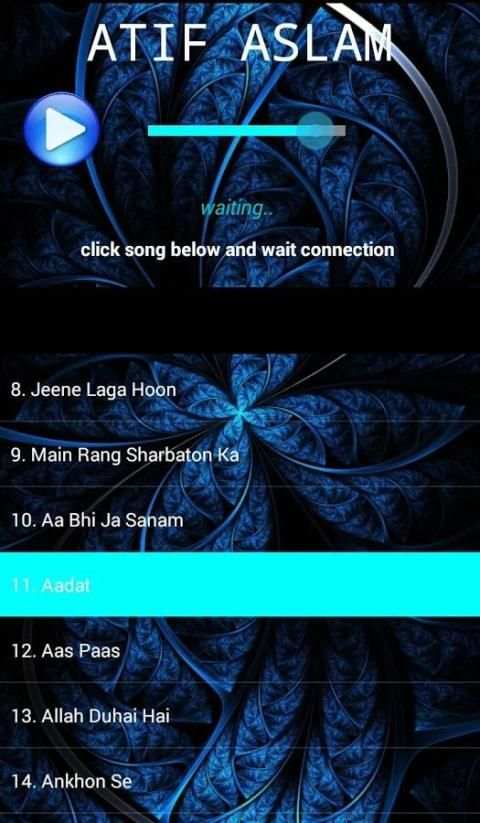 ATIF ASLAM 2017 - Musafir screenshot 3