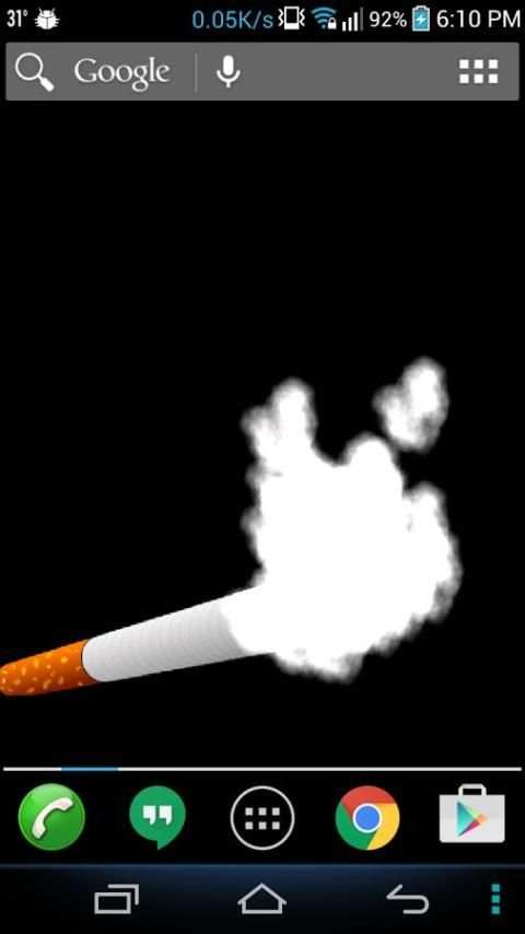 Cigarette Live Wallpaper screenshot 2
