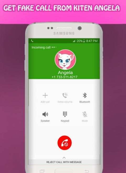 Call From My Talking Angela - Angela and tom screenshot 4