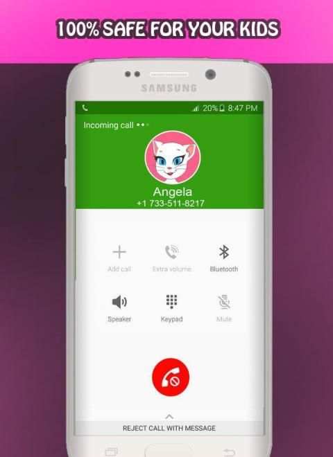 Call From My Talking Angela - Angela and tom screenshot 2