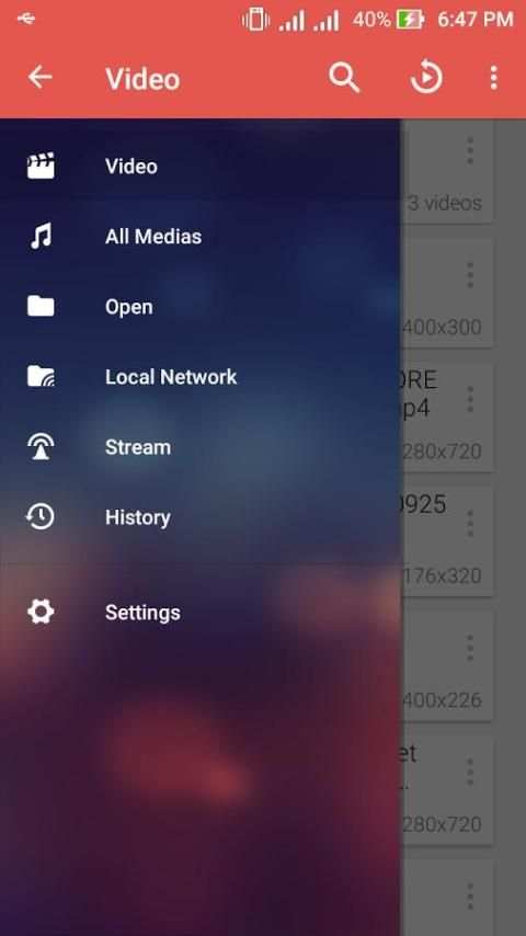 Video Player for Android скриншот 8