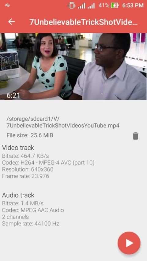 Video Player for Android скриншот 6