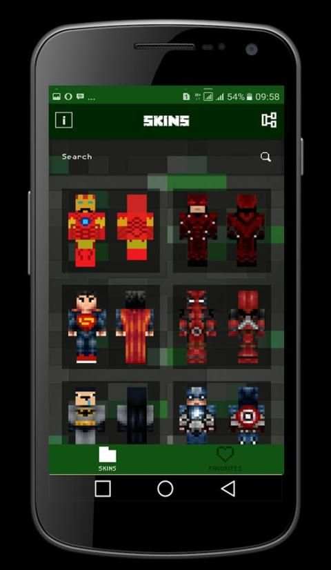Super Hero skin for Minecraft PE screenshot 4