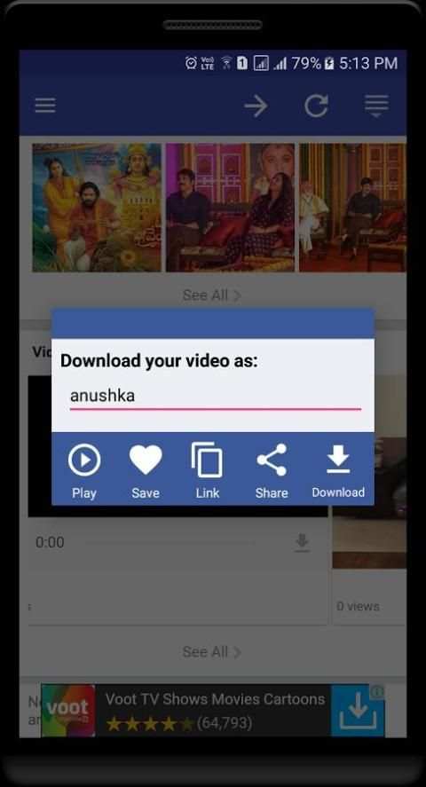 Video Downloader for facebook स्क्रीनशॉट 4
