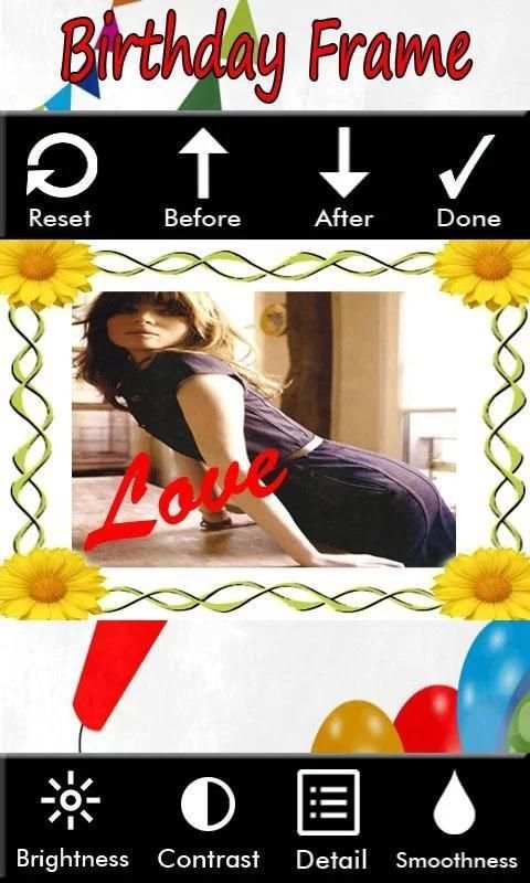 Beauty Plus Cam BirthdayFrame screenshot 1