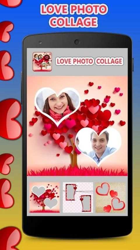 Love Photo Collage स्क्रीनशॉट 2