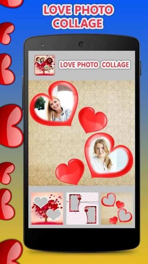 Love Photo Collage स्क्रीनशॉट 4