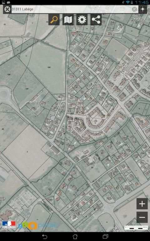 Géoportail mobile screenshot 13