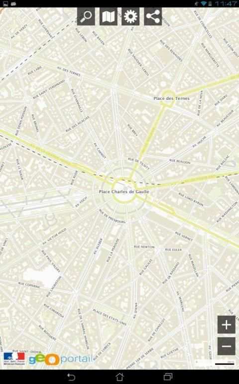 Géoportail mobile screenshot 12