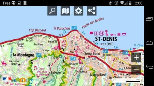 Géoportail mobile screenshot 17