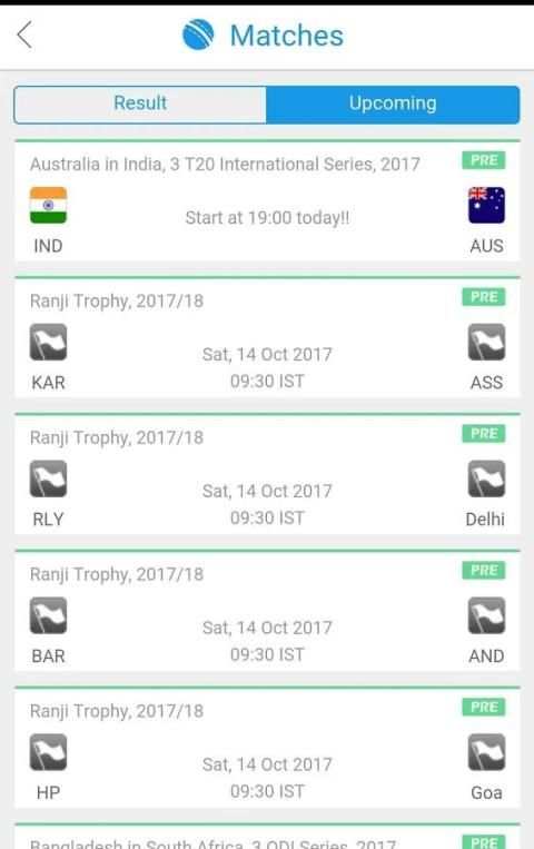 UC-Cricket - Live The Cricket 1 تصوير الشاشة