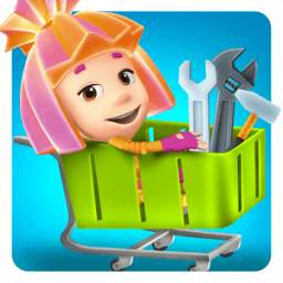 Fiksiki Supermarket Shopping Games for Kids