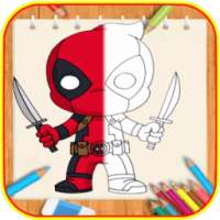 *How to Draw Deadpool on 9Apps