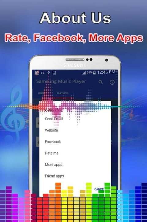 Samsung Music Audio Player 3 تصوير الشاشة