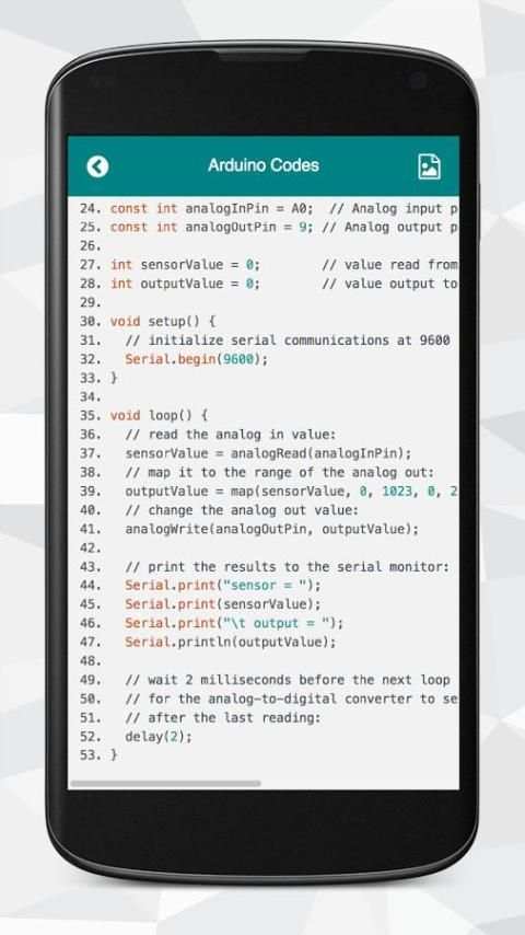 Arduino Codes स्क्रीनशॉट 11
